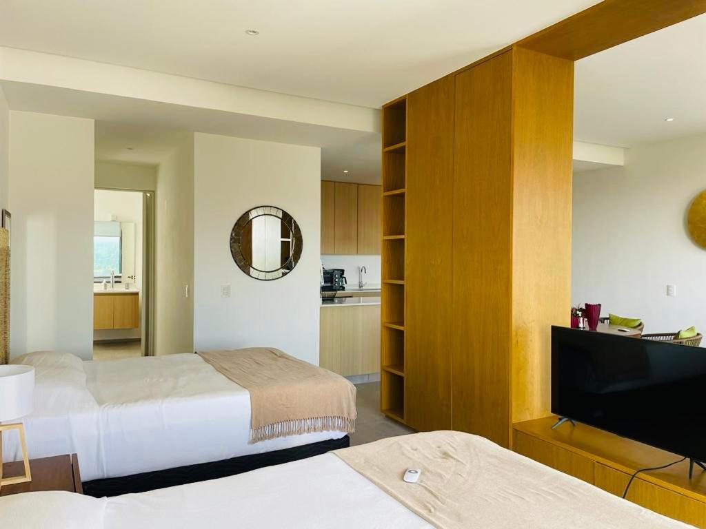 Apartamento Nuevo Aria Ocean Departamento Moderno Frente Al Mar Nuevo Vallarta Exterior foto