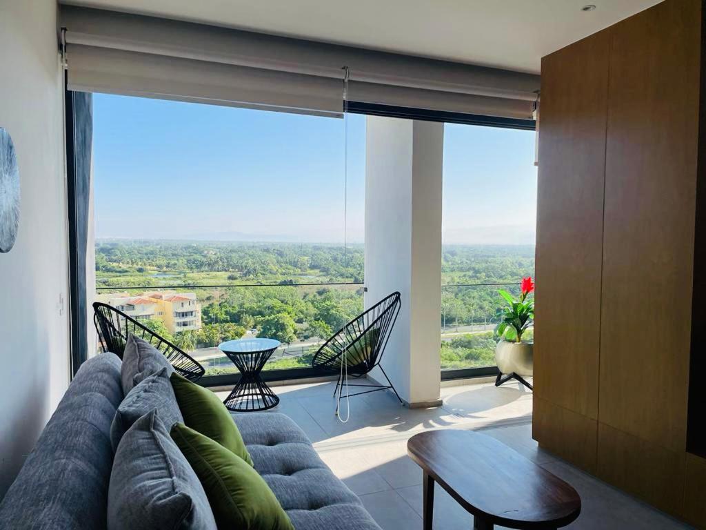 Apartamento Nuevo Aria Ocean Departamento Moderno Frente Al Mar Nuevo Vallarta Exterior foto