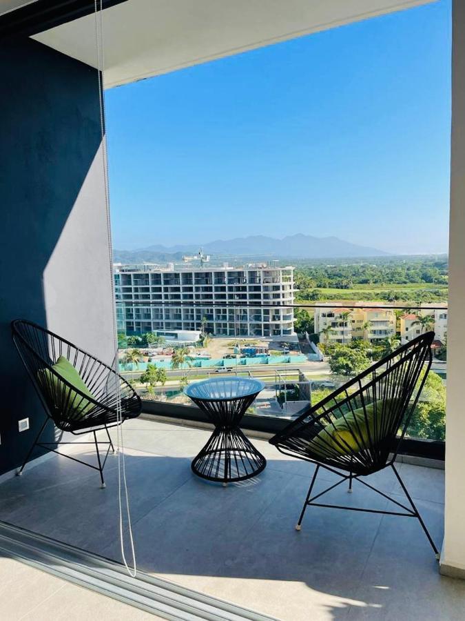Apartamento Nuevo Aria Ocean Departamento Moderno Frente Al Mar Nuevo Vallarta Exterior foto
